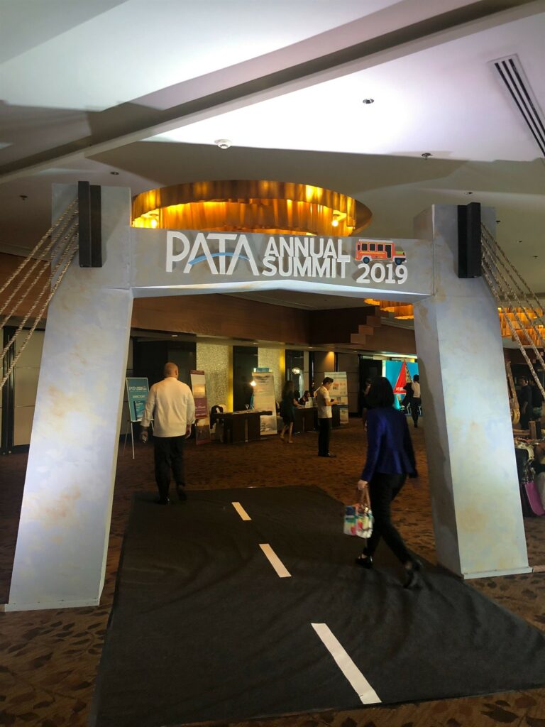 Picture of the entrance to the PATA Annual Summit 2019 