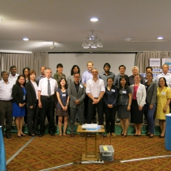 Picture of Reef-World with Green Fins partners at the international meeting in Bangkok. 