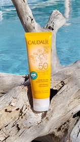 Picture of Caudalie reef-safe sunscreen. 