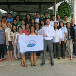 Picture of the  Reef-World team with staff from CENROs and PENROs in the Philippines. 