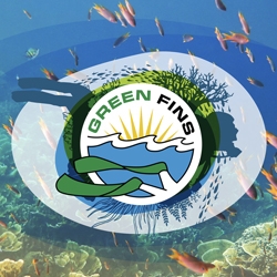 Picture of the Green Fins logo. 