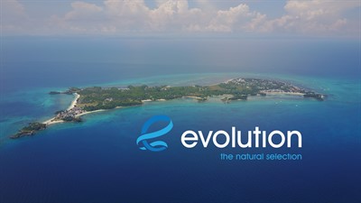 Picture of the Evolution logo. 