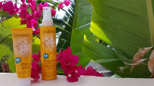 Picture of Caudalie reef-safe sunscreen. 