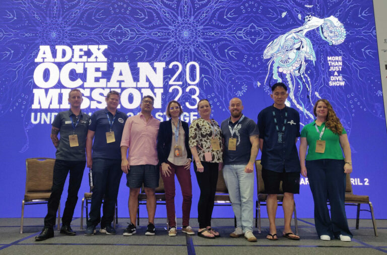 ADEX 2023 Sustainable Diving Dialogue panellists