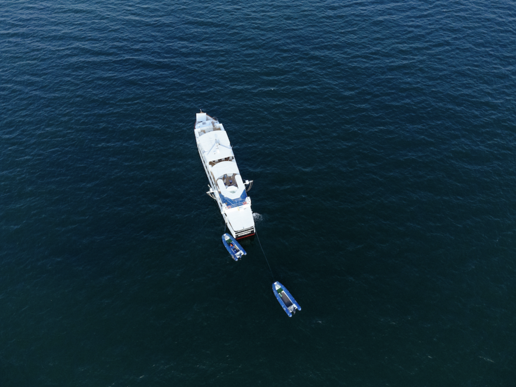 Drone shot of the Humboldt Explorer