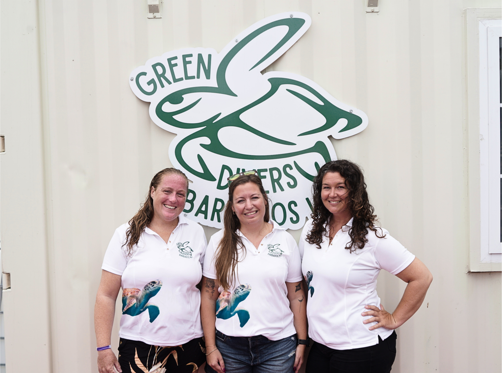 The Founders of Green Divers Barbados