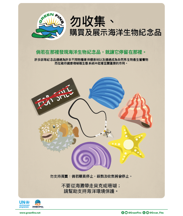 Marine Souvenirs poster (Traditional Chinese - 繁體中文)