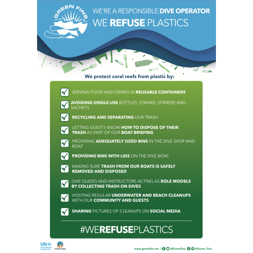 Plastics and Coral Reefs Green Fins