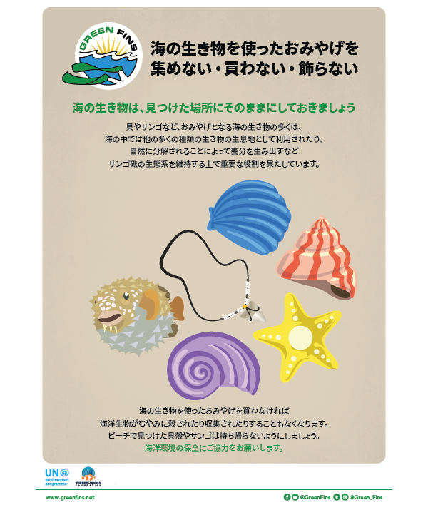 Marine Souvenirs poster (Japanese - 日本人)